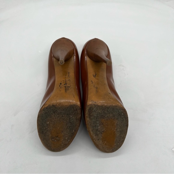 Fendi Brown Peep-toe Heels - Picture 9 of 9